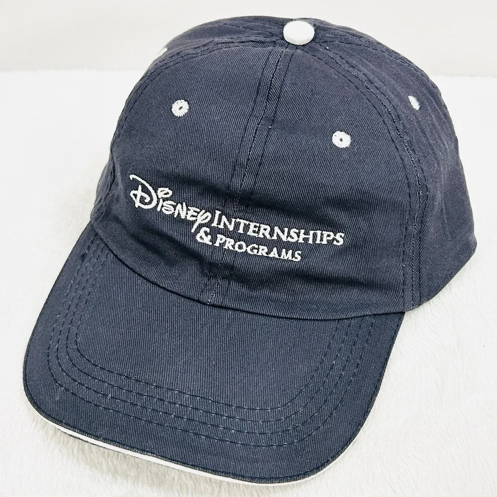 Disney Internships and Programs Hat‎ Cap Adjustable Strapback Blue Outdoors
